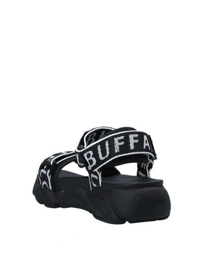 Shop Buffalo Sandals In Black