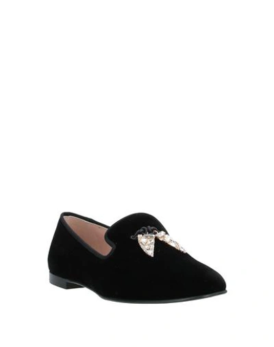 Shop Giuseppe Zanotti Loafers In Black