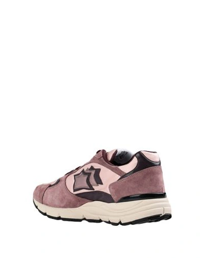 Shop Atlantic Stars Mira Woman Sneakers Pink Size 6 Soft Leather, Synthetic Fibers