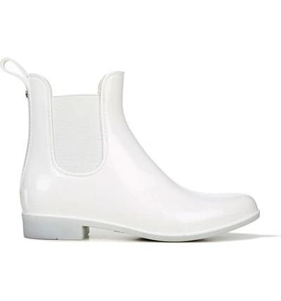 Shop Sam Edelman Tinsley Waterproof Rain Boot In Bright White Rubber