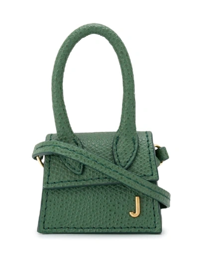 Shop Jacquemus Le Petit Chiquito Mini Bag In Green