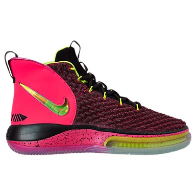 Shop Nike Men's Alphadunk Basketball Shoes In Pink