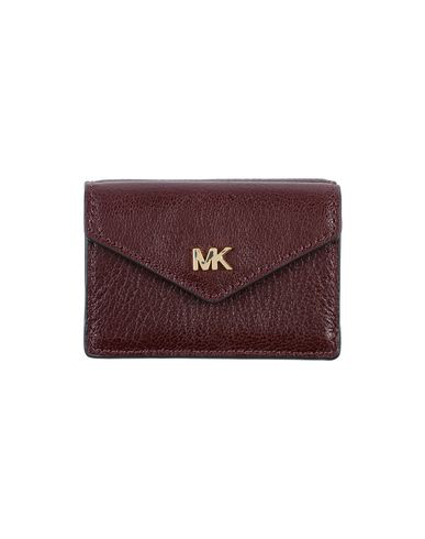 michael kors wallet maroon