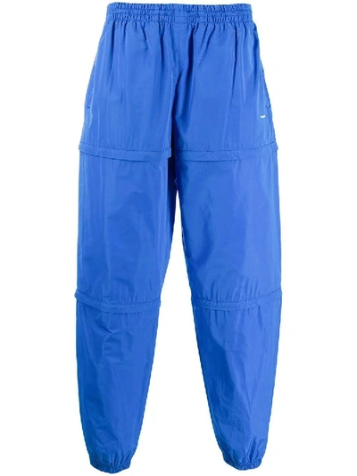 Shop Balenciaga Layered Zipper Tracksuit Pants