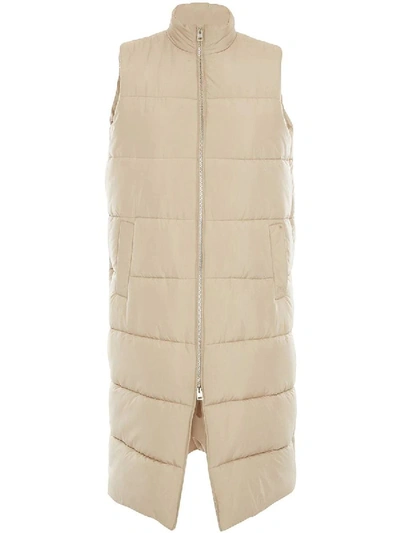 Shop Jw Anderson Sleeveless Puffer Coat In Neutral