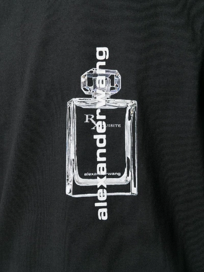 Shop Alexander Wang Cologne Bottle Logo T-shirt