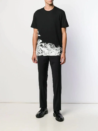 Shop Valentino X Undercover Time Traveler T-shirt In Black