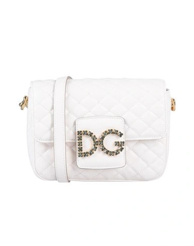 Shop Dolce & Gabbana Cross-body Bags In White