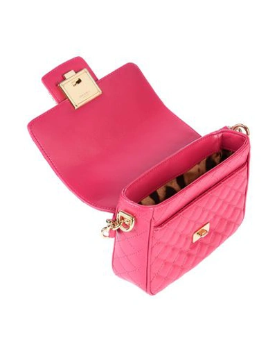 Shop Dolce & Gabbana Cross-body Bags In Fuchsia