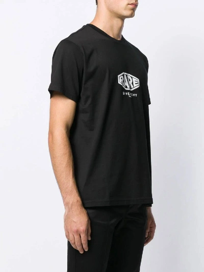Shop Givenchy Rare Print T-shirt Black
