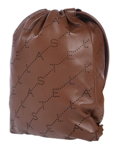 Shop Stella Mccartney Backpack & Fanny Pack In Brown