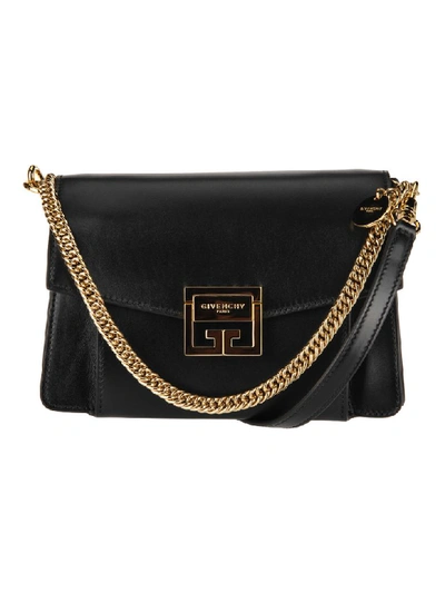 Shop Givenchy Small Gv3 Bag In Black
