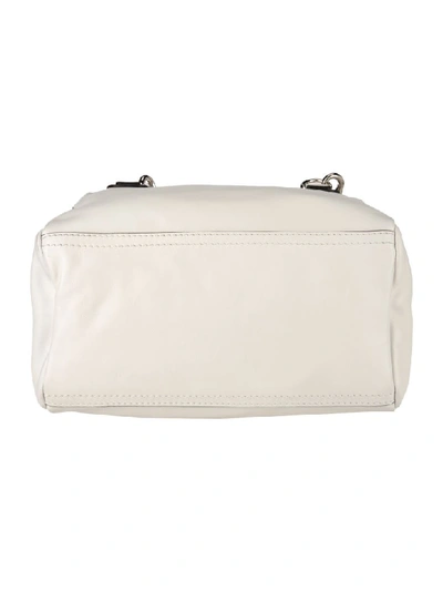 Shop Givenchy Small Pandora Bag In White