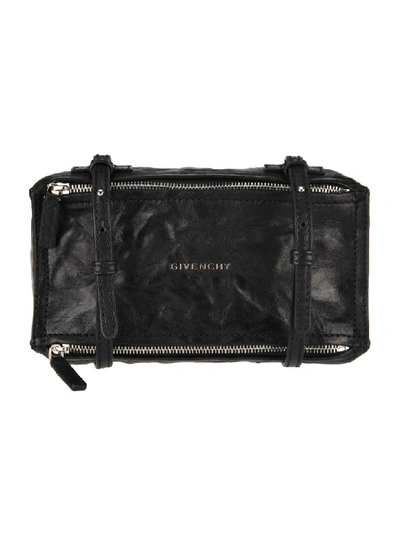 Shop Givenchy Pandora Shoulder Bag In Black