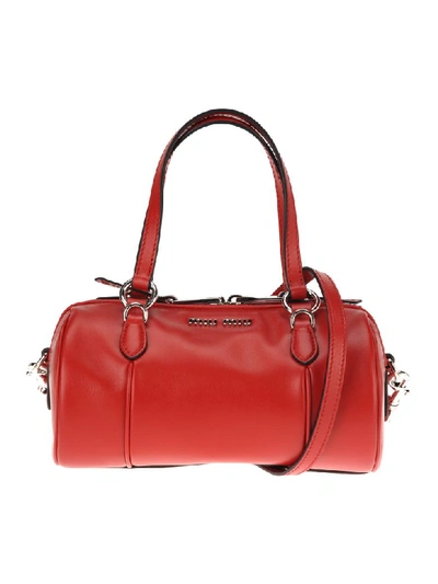 Mini Bowling Bag - L5 - Red - Granulated Calf Leather