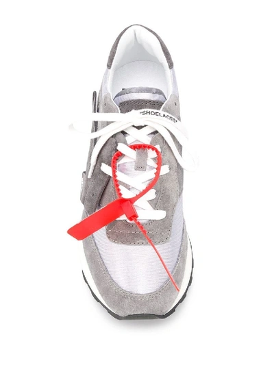 Shop Off-white Hg Runner Sneakers Grey