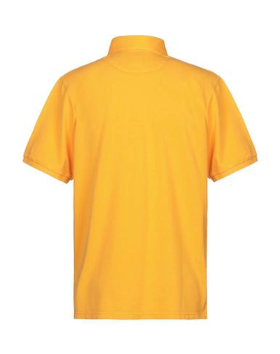 Shop Fedeli Polo Shirt In Apricot