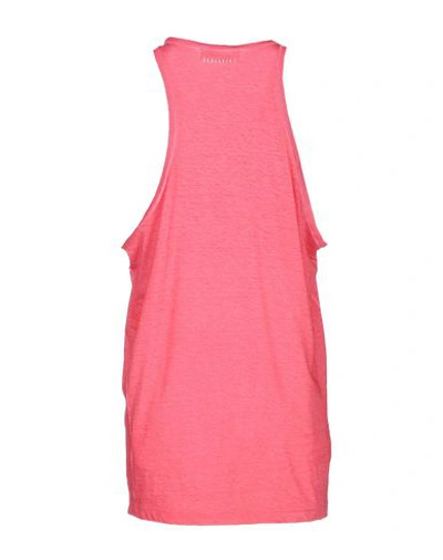 Shop Dsquared2 Tank Tops In Coral