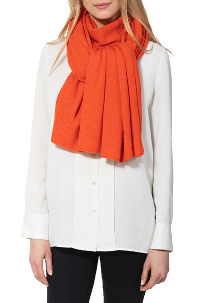 Shop Amicale Cashmere Travel Wrap Scarf In 800org