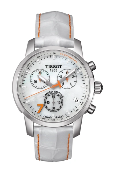 Shop Tissot Prc 200 Danicca Patrick Diamond Watch, 43mm In 000