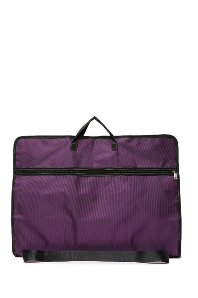 Shop Robert Graham Poseidon Lightweight Durable Garment Carrier In Purple