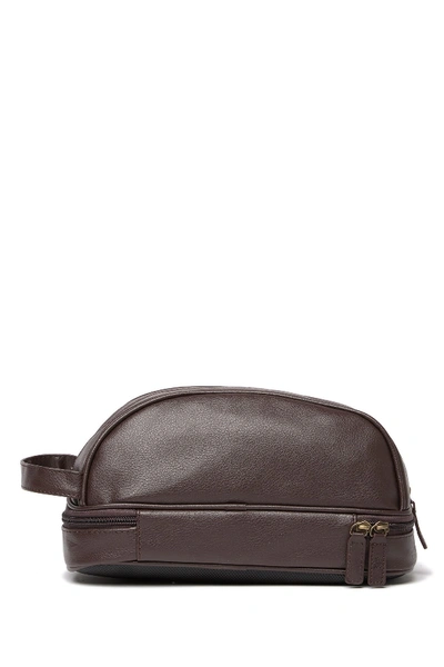 Original Penguin New Pebble Travel Bag In Brn