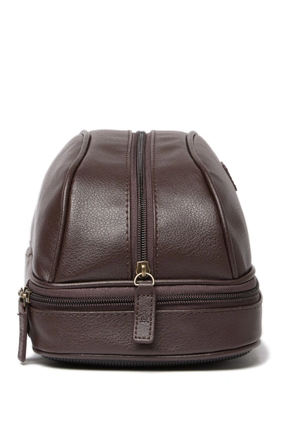 Original Penguin New Pebble Travel Bag In Brn