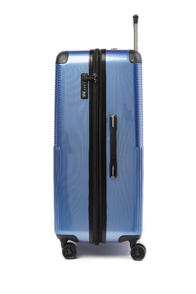 Shop Kenneth Cole Lexington Ave 8-wheel 28" Spinner Suitcase In Ice Blue