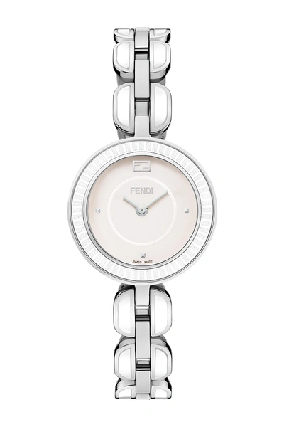 Shop Fendi Womens  My Way Swiss Quartz Two-tone Bracelet Watch, 28mm In Two Tone