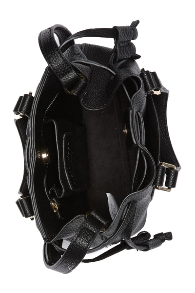 Shop Steve Madden Mini Bucket Crossbody Bag In Black