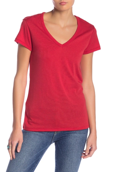 Shop Alternative The Keepsake V-neck T-shirt In Red