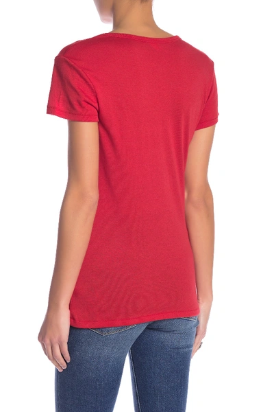 Shop Alternative The Keepsake V-neck T-shirt In Red