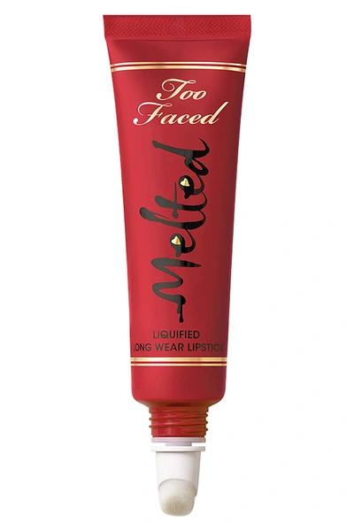 Shop Too Faced Melted Liquified Long Wear Lipstick In Ruby Red