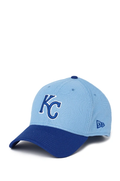 Shop New Era Mlb Kansas Royals Reverse Two-tone Cap In Lt Blue/blue