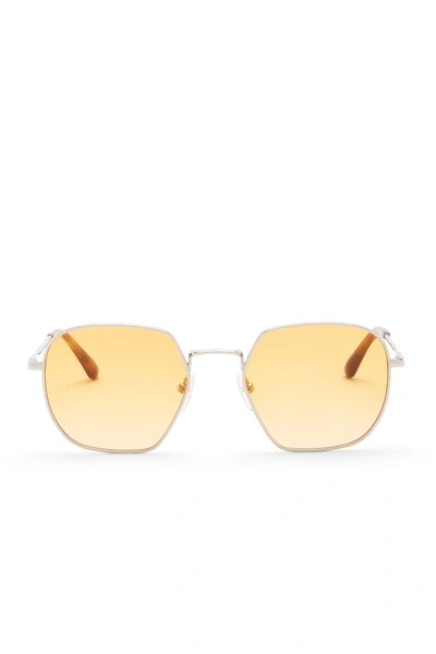 Shop Toms 52mm Sawyer Round Sunglasses In Gold