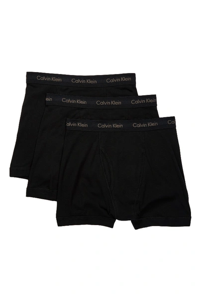Shop Calvin Klein Boxer Briefs In Black