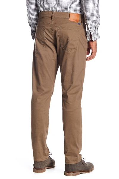 Shop Lucky Brand 121® Heritage Slim Straight Leg Pants In Bark