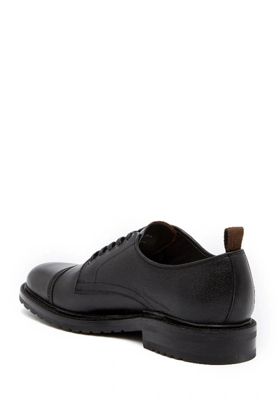 Shop Frye Officer Leather Oxford In Black