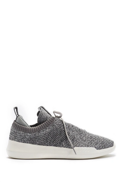 Shop K-swiss Gen-k Icon Knit Sneaker In Neutral Gray/bone