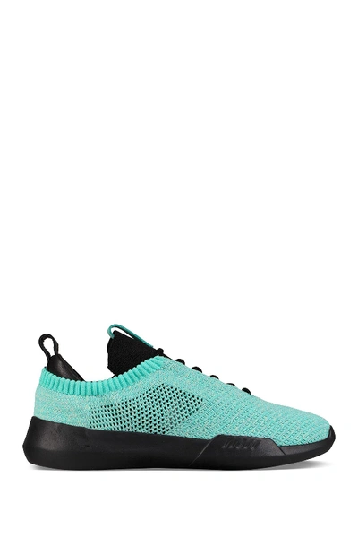 Shop K-swiss Gen-k Icon Knit Sneaker In Cockatoo/black