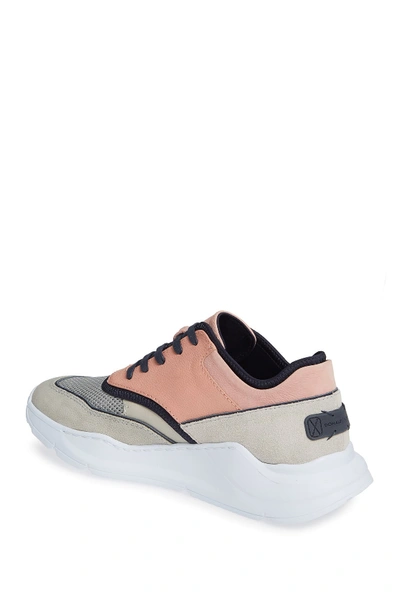 Shop Donald Pliner Kirk Leather & Suede Sneaker In Blush