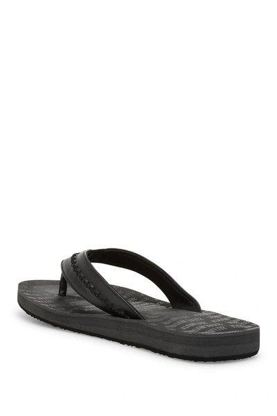 Shop Steve Madden Free Flip Flop Sandal In Black