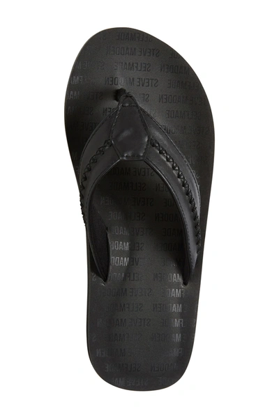 Shop Steve Madden Free Flip Flop Sandal In Black