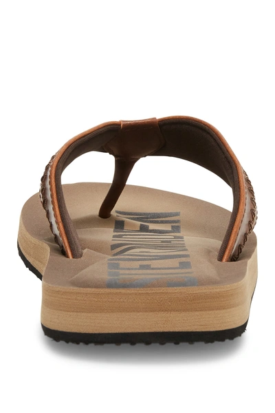 Shop Steve Madden Free Flip Flop Sandal In Brown