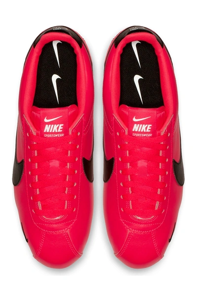 Shop Nike Classic Cortez Premium Sneaker In 601 Rdorbt/black