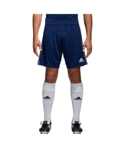 Shop Adidas Originals Men's Core18 Climalite Soccer Shorts In Navy