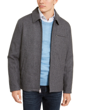 calvin klein men's wool jacket