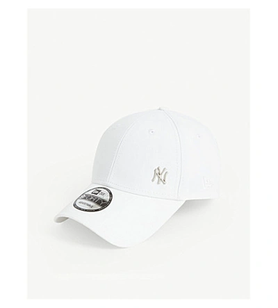 Shop New Era 9forty Baseball Cap In Optic White