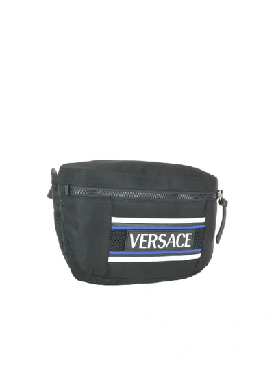 Shop Versace Olympus Belt Bag In Black
