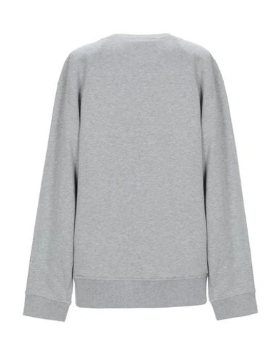 Shop Alberta Ferretti Woman Sweatshirt Grey Size S Cotton